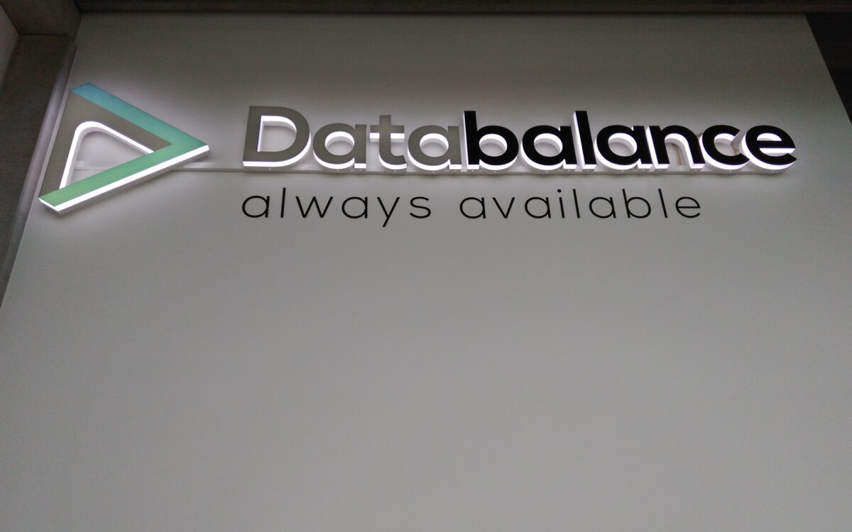 Databalance verlicht